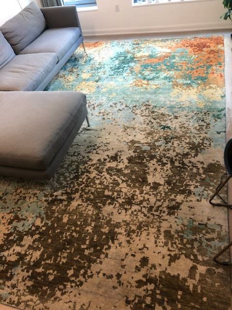 Limpiador de alfombras de área